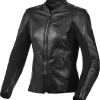 Giacca Moto Donna Pelle Macna Tequilla Nero