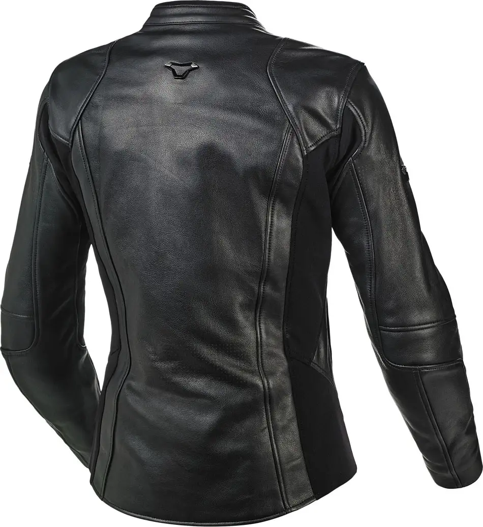 Giacca Moto Donna Pelle Macna Tequilla Nero 2 Giacca Moto Donna Pelle Macna Tequilla Nero - immagine 2