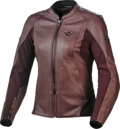 Giacca Moto Donna Pelle Macna Tequilla Rosa Scuro