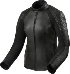 Giacca Moto Donna Pelle Rev'it Luna Nero