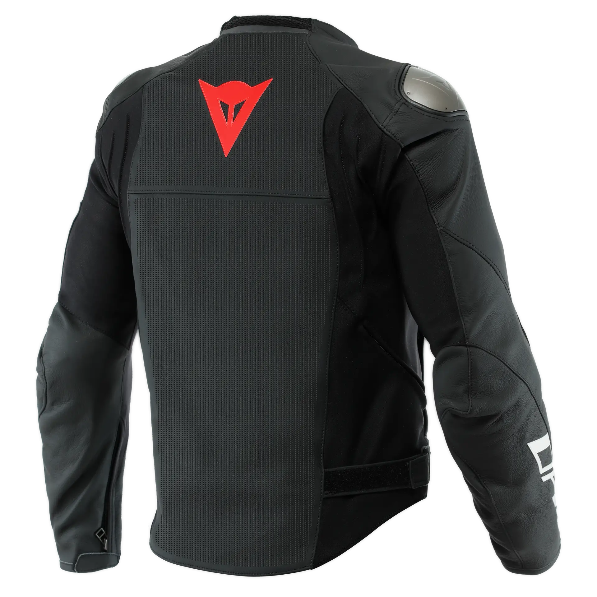 Giacca Moto Pelle Dainese Traforata SPORTIVA Nero Opaco Nero Opaco Nero - immagine 2