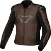 Giacca Moto Pelle Estiva Macna Aviant Air Marrone Nero