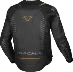 Giacca Moto Pelle Estiva Macna Tronniq Nero Oro -Accessori Moto giacca moto pelle estiva macna tronniq nero oro2