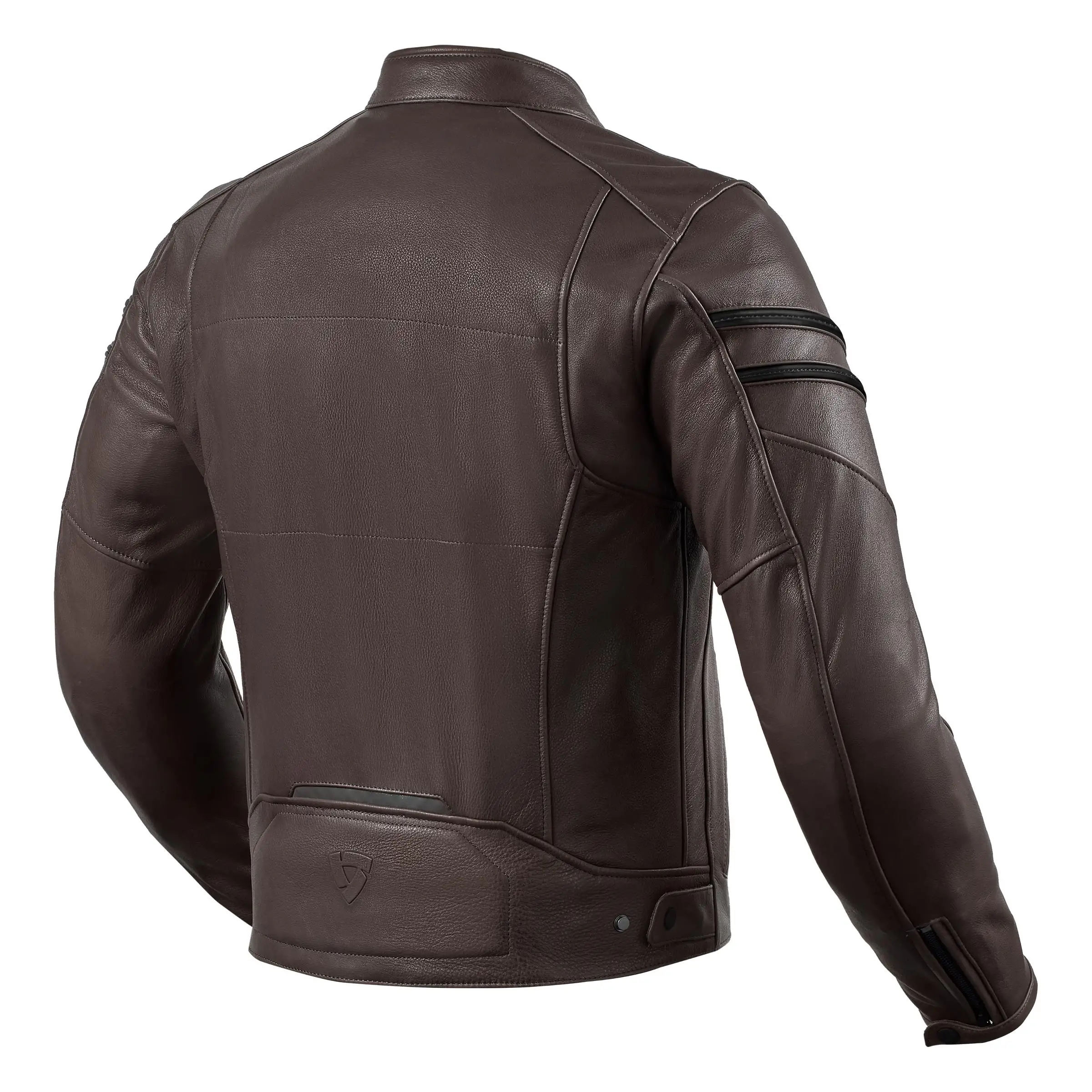 Giacca Moto Pelle Rev'it Stride Marrone 2 Giacca Moto Pelle Rev'it Stride Marrone - immagine 2