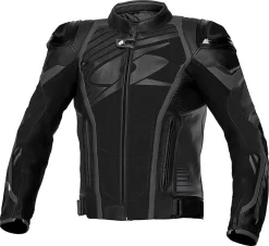 Giacca Moto Pelle Spyke ARAGON EVO ZERO Nero