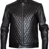 Giacca Moto Pelle Spyke SUBURRA MAN Nero