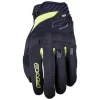 Guanti Moto Five Rs3 Evo Airflow Nero Giallo Fluo