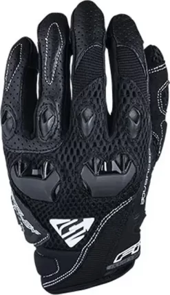 Guanti Moto Donna Estivi Five STUNT EVO Airflow Nero