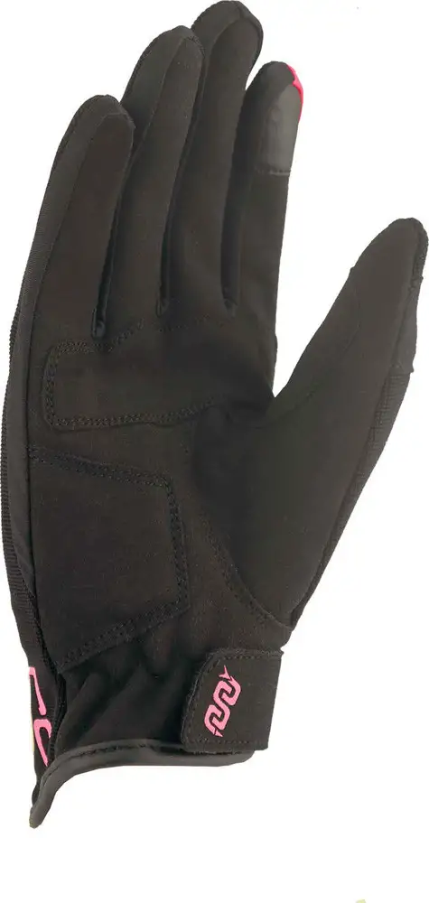 OJ Guanti Moto Donna Estivi KISS Nero Fucsia 2 OJ Guanti Moto Donna Estivi KISS Nero Fucsia - immagine 2