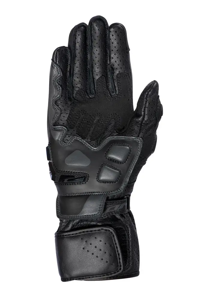 Guanti Moto Donna Pelle Estivi Ixon GP5 AIR Nero 2 Guanti Moto Donna Pelle Estivi Ixon GP5 AIR Nero - immagine 2