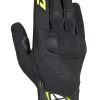 Guanti Moto Estivi Ixon RS DELTA Nero Giallo Fluo Bianco