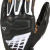 Guanti Moto Estivi Macna Haros Nero Bianco Arancio