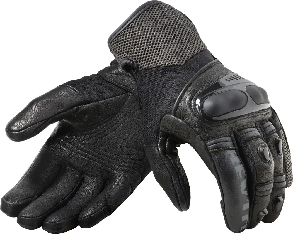 Guanti Moto Estivi Rev'it Metric Nero Anthracite 1 Guanti Moto Estivi Rev'it Metric Nero Anthracite