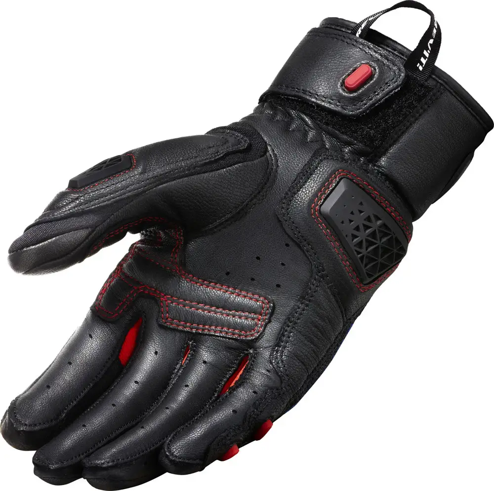 Guanti Moto Estivi Rev'it Sand 4 Nero Blue 2 Guanti Moto Estivi Rev'it Sand 4 Nero Blue - immagine 2