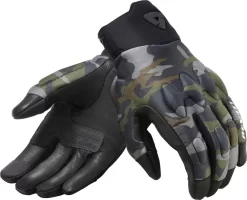 Guanti Moto Estivi Rev'it Spectrum Camo Dark Green