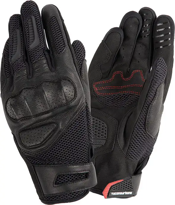 Guanti Moto Estivi Tucano Urbano MRK2 Nero 1 Guanti Moto Estivi Tucano Urbano MRK2 Nero
