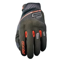 Guanti Moto Five RS3 EVO AIRFLOW Nero Rosso