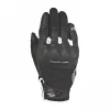 Guanti Moto Pelle E Tessuto Estivi Ixon RS GRIP 2 Nero Bianco