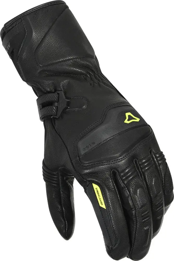 Guanti Moto Pelle Estivi Macna Gladius Nero 1 Guanti Moto Pelle Estivi Macna Gladius Nero