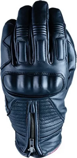 Guanti Moto Pelle Five KANSAS WP Nero