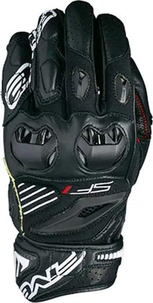 Guanti Moto Pelle Five SF1 Nero 1 Guanti Moto Pelle Five SF1 Nero