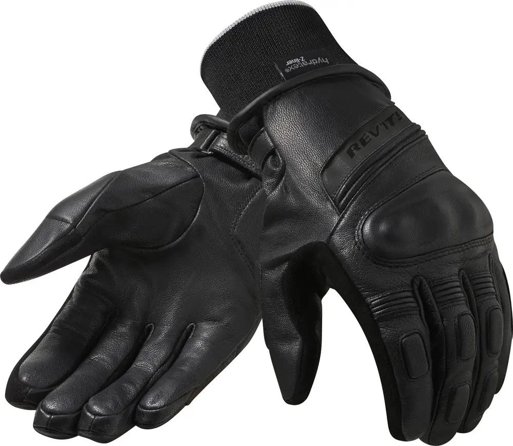 Guanti Moto Pelle Invernali Rev'It Boxxer 2 H2O Nero 1 Guanti Moto Pelle Invernali Rev'It Boxxer 2 H2O Nero