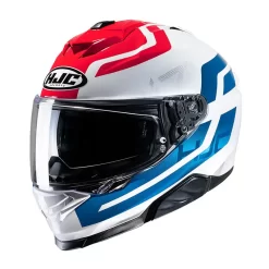 Casco Integrale Hjc I71 ENTA Blu Rosso Bianco