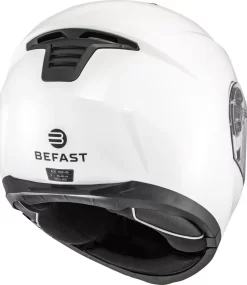 Casco Modulare Befast TANK III Con Doppia Omologazione P-J Bianco Lucido -Accessori Moto img 5478 modifica 2