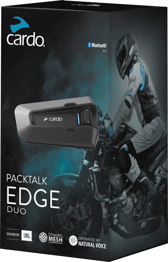 Interfono Bluetooth Cardo Packtalk Edge Doppio 1 Interfono Bluetooth Cardo Packtalk Edge Doppio