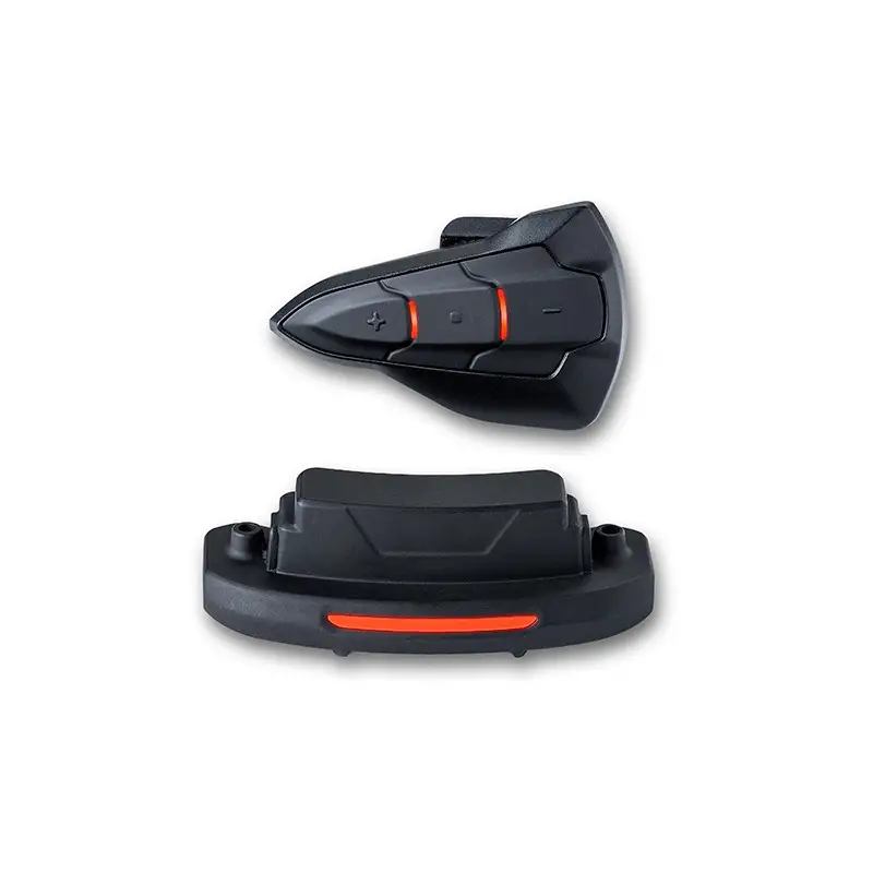 Interfono Bluetooth HJC SMART 10B Nero Opaco Pack Singolo Per Caschi HJC