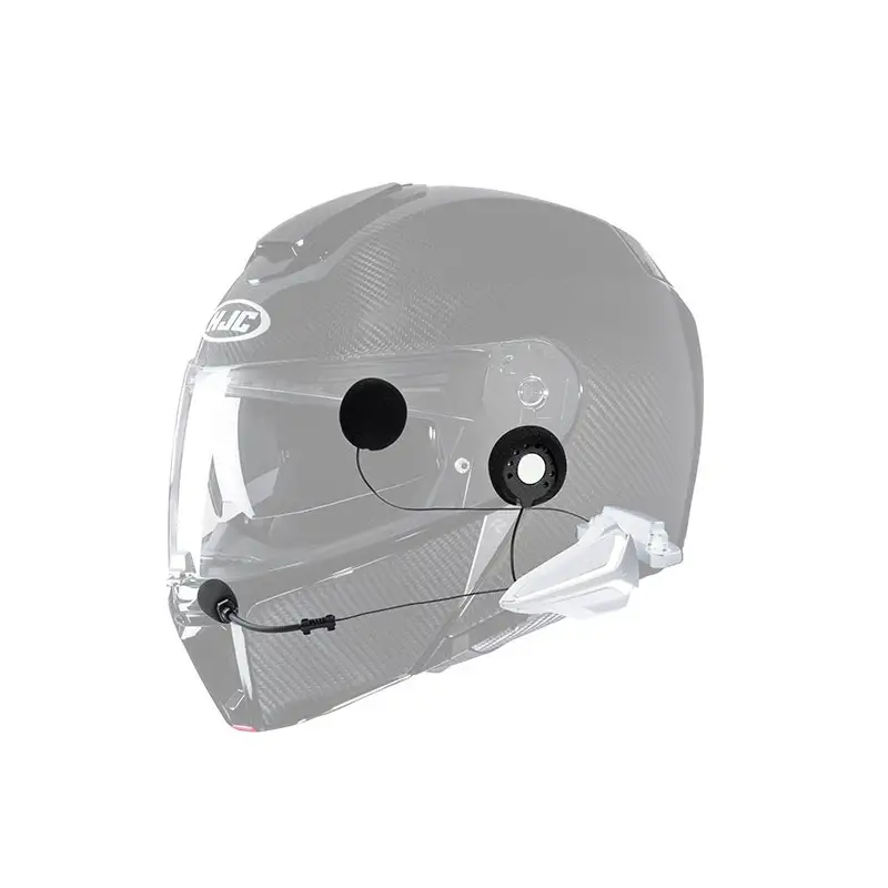 Interfono Bluetooth HJC SMART HJC 20B Bianco Opaco Pack Singolo Per Caschi HJC - immagine 3