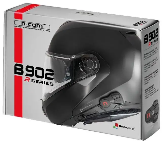 Interfono Bluetooth N-com B902R Singolo 1 Interfono Bluetooth N-com B902R Singolo