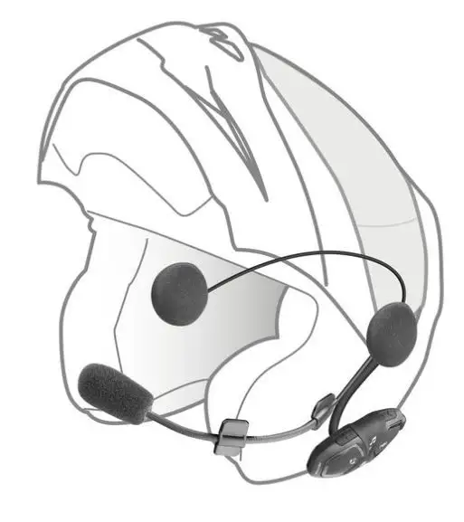 Interfono Bluetooth Cellular Line Active Singolo 5 Interfono Bluetooth Cellular Line Active Singolo - immagine 5