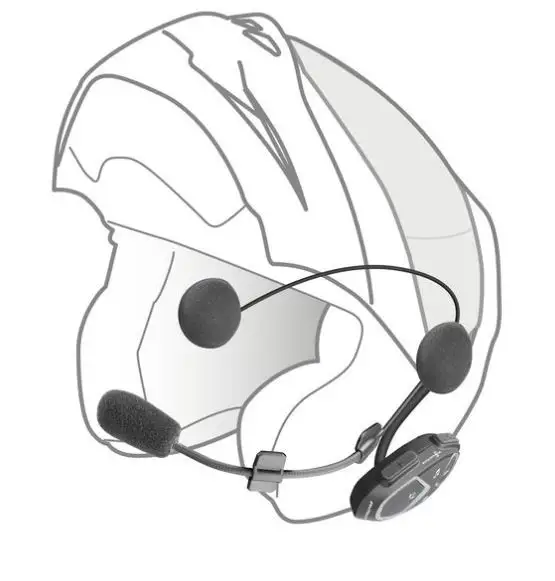 Interfono Bluetooth Cellular Line Avant Doppio 5 Interfono Bluetooth Cellular Line Avant Doppio - immagine 5