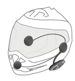 Interfono Bluetooth Cellular Line Connect Singolo -Accessori Moto interphoconnect 6