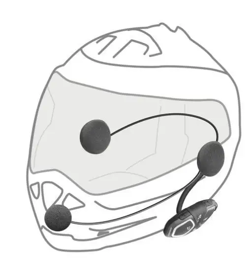 Interfono Bluetooth Cellular Line Connect Doppio 4 Interfono Bluetooth Cellular Line Connect Doppio - immagine 4