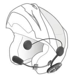 Interfono Bluetooth Cellular Line Connect Singolo -Accessori Moto interphoconnect 7