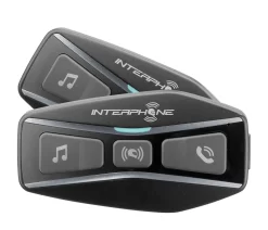 Interfono Bluetooth Cellularline Interphone U-com 4 Doppio