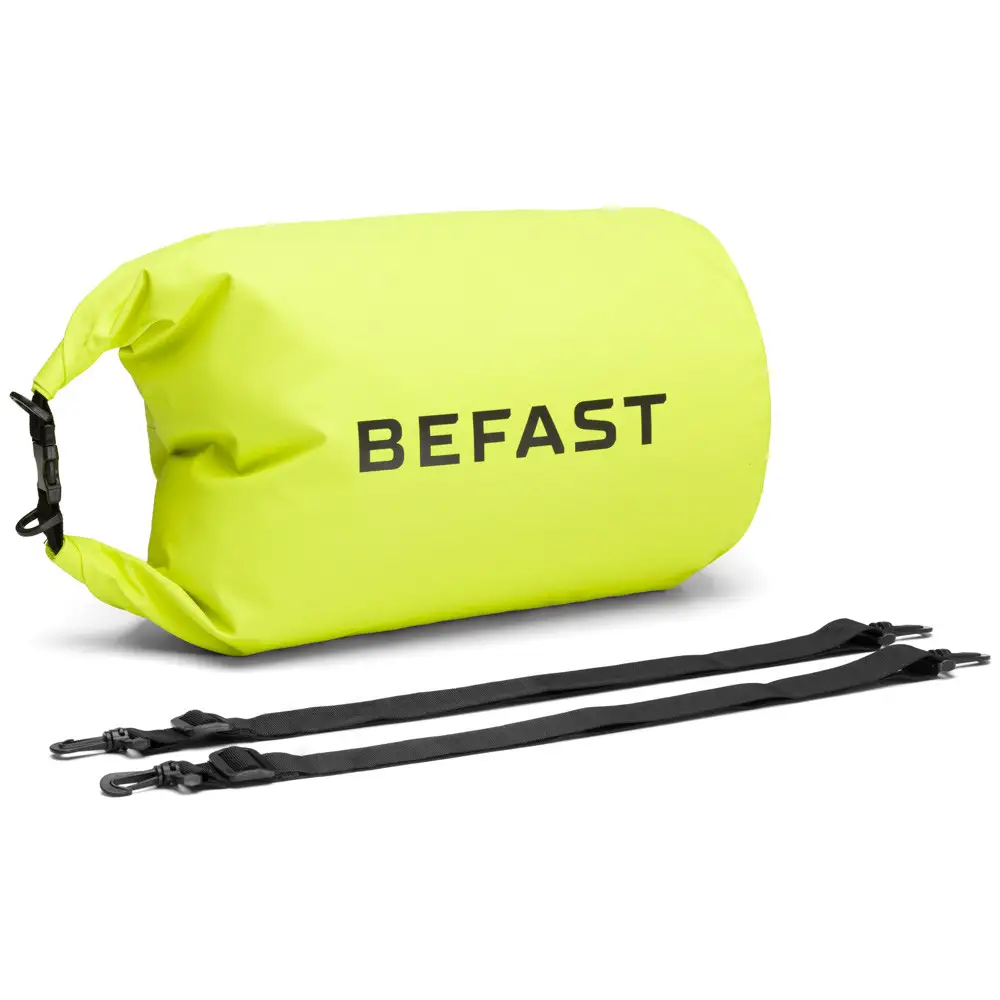 Borsa Da Sella Impermeabile Befast BW011 40 Litri Giallo Fluo Nero 2 Borsa Da Sella Impermeabile Befast BW011 40 Litri Giallo Fluo Nero - immagine 2