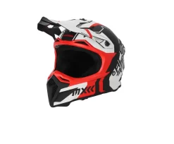 Casco Cross Acerbis Profile 5 Bianco Rosso