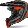 Casco Cross Airoh Wraap Sequel Orange Matt