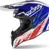 Casco Cross Airoh Wraap Six Days 2022 France Gloss