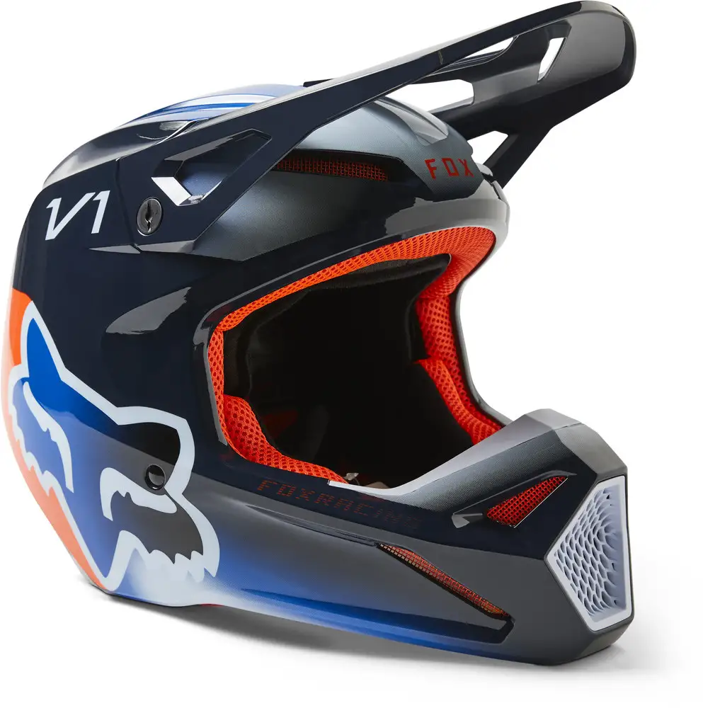 Casco Cross Fox Racing V1 TOXSYK MDNT 1 Casco Cross Fox Racing V1 TOXSYK MDNT