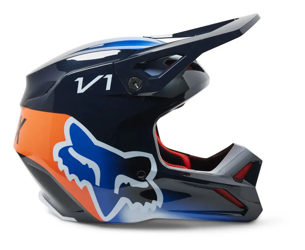 Casco Cross Fox Racing V1 TOXSYK MDNT 3 Casco Cross Fox Racing V1 TOXSYK MDNT - immagine 3