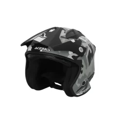Casco Jet Acerbis Aria 2206 Camo Brown