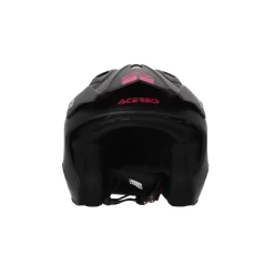 Casco Jet Acerbis Aria 2206 Nero Rosa -Accessori Moto katrincasco jet acerbis aria 2206 nero rosa2