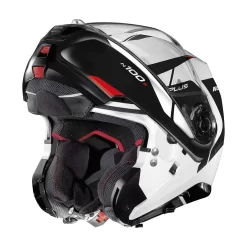 Casco Modulare Nolan N100-5 Plus Milestone N-com Bianco Rosso -Accessori Moto katrincasco modulare nolan n100 5 plus milestone n com bianco rosso3