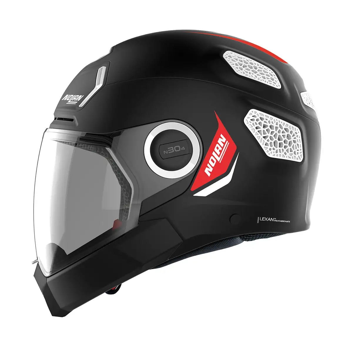 Casco Modulare Nolan N30-4 Vp Inception Nero 4 Casco Modulare Nolan N30-4 Vp Inception Nero - immagine 4