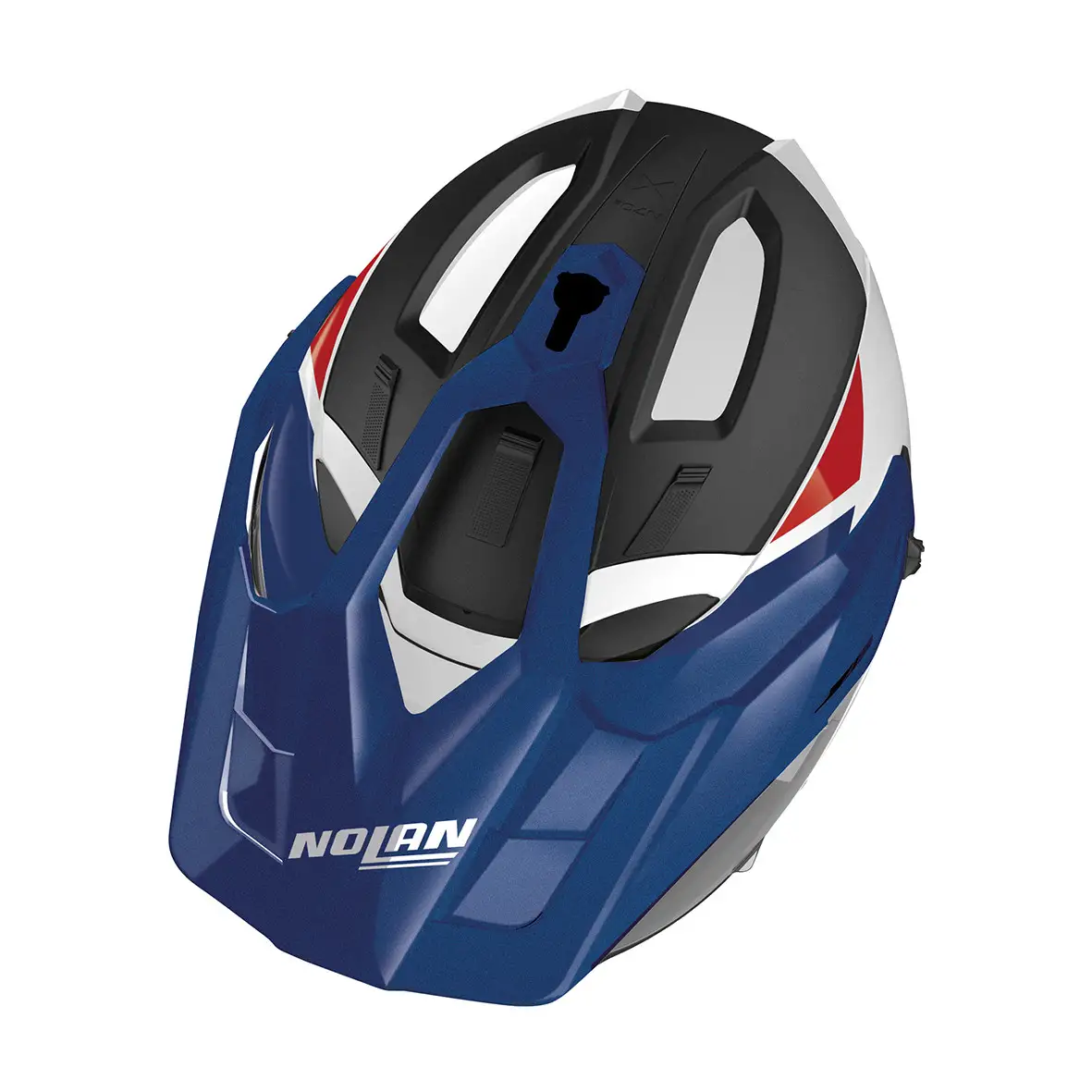 Casco Modulare Nolan N70-2x Stunner N-com Blu Bianco 3 Casco Modulare Nolan N70-2x Stunner N-com Blu Bianco - immagine 3