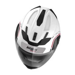 Casco Modulare Nolan N70.2 Gt Flywheel N-com Bianco -Accessori Moto katrincasco modulare nolan n70.2 gt flywheel n com bianco3